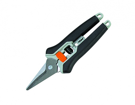 Код 020351 Особо прочные ножницы, остро отточенные со стальными лезвиями, мягкая рукоятка,  1 шт.