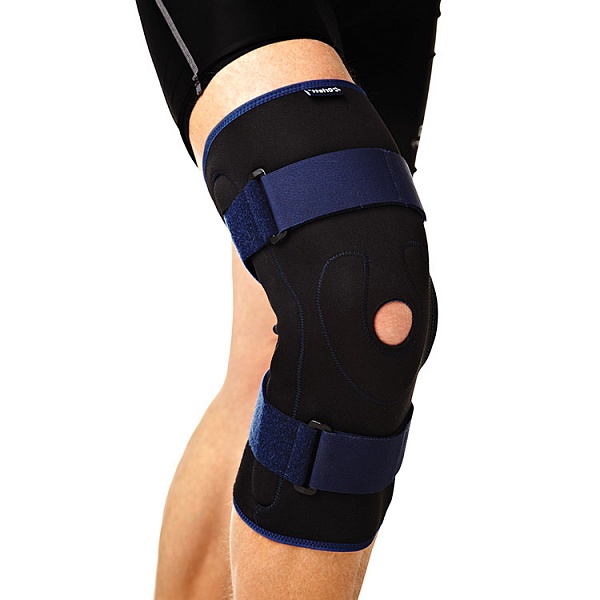 Код  RKN–202 Бандаж на колено ортопед. с метал. шарнирами, S,M,L,XL, ХХL